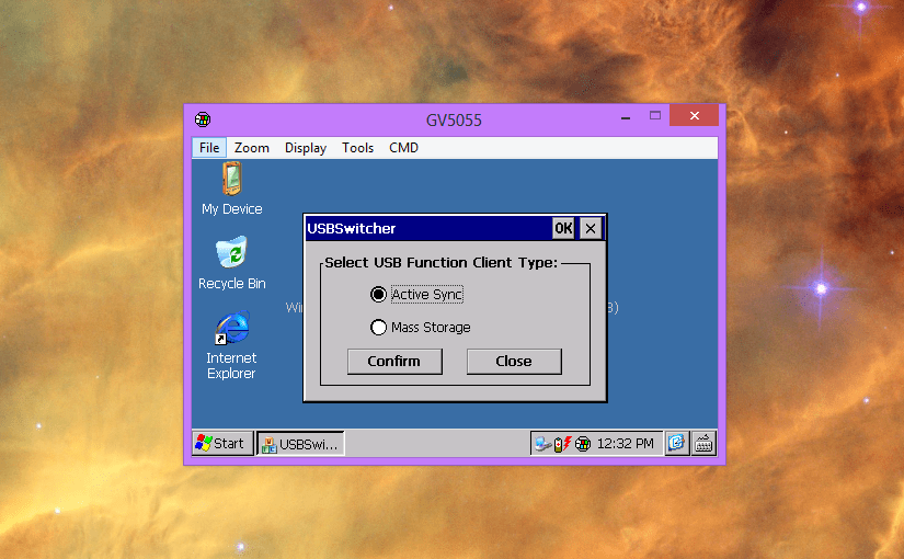 Получение доступа к операционной системе навигатора (Windows CE 6.0)