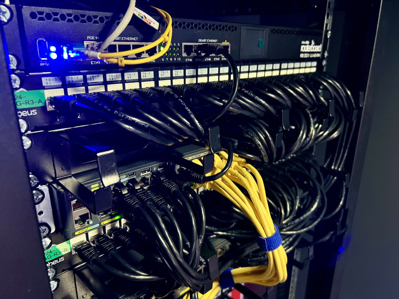 Модернизация и инвентаризация СКС в IT компании